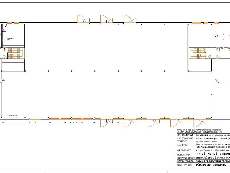 NA PRENÁJOM - HALA v Starej Ľubovni