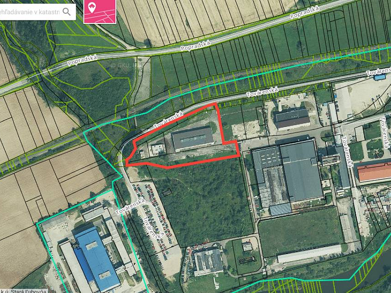 NA PRENÁJOM - HALA v Starej Ľubovni