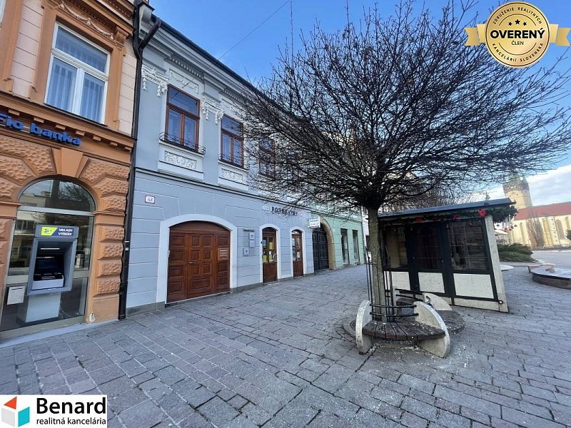 PREŠOV- CENTRUM, NA PRENÁJOM  APARTMÁN-KANCELÁRIA,50m2