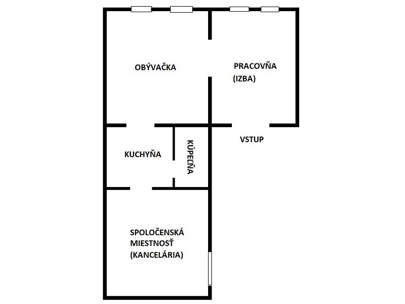 PREŠOV- CENTRUM, NA PRENÁJOM  3 IZB. BYT/KANCELÁRIA, 110m2