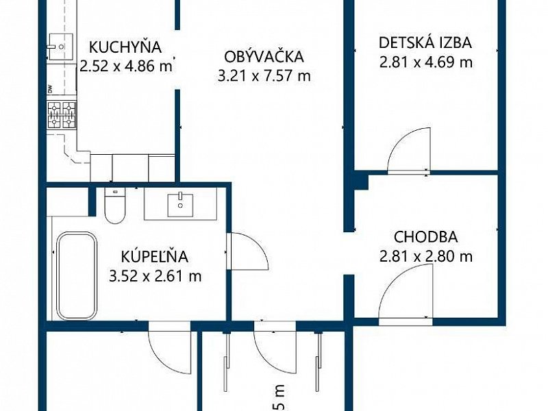 PREDANÉ: Moderný byt na predaj