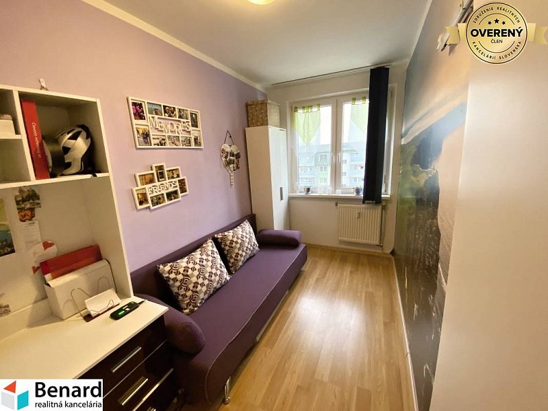 PREŠOV- 2,5 IZBOVÝ BYT, 57m2,LODŽIA, SÍDLISKO SEKČOV, UL. ĎUMBIERSKA