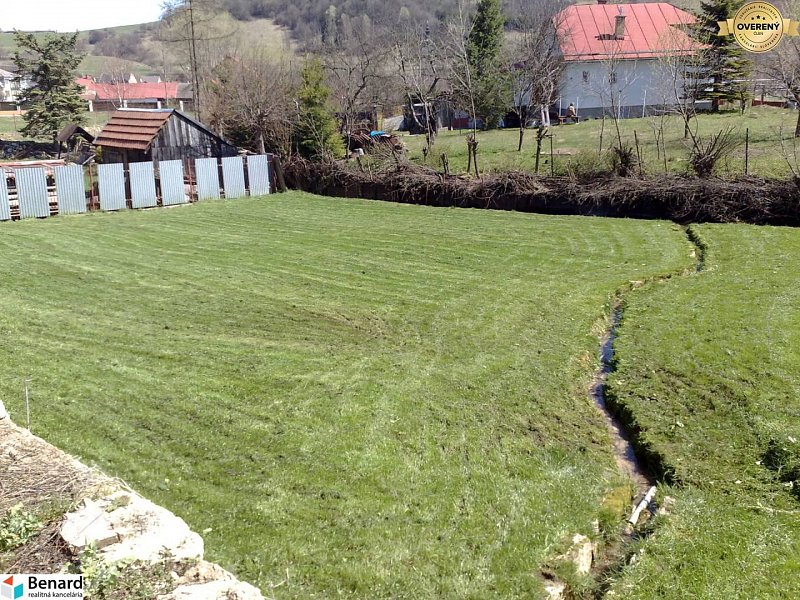 Na predaj - stavebný pozemok Vyšné Ružbachy 