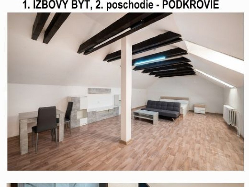 NA PREDAJ BUDOVA na ul. SLOVENSKÁ s prenajatými PRIESTORMI.