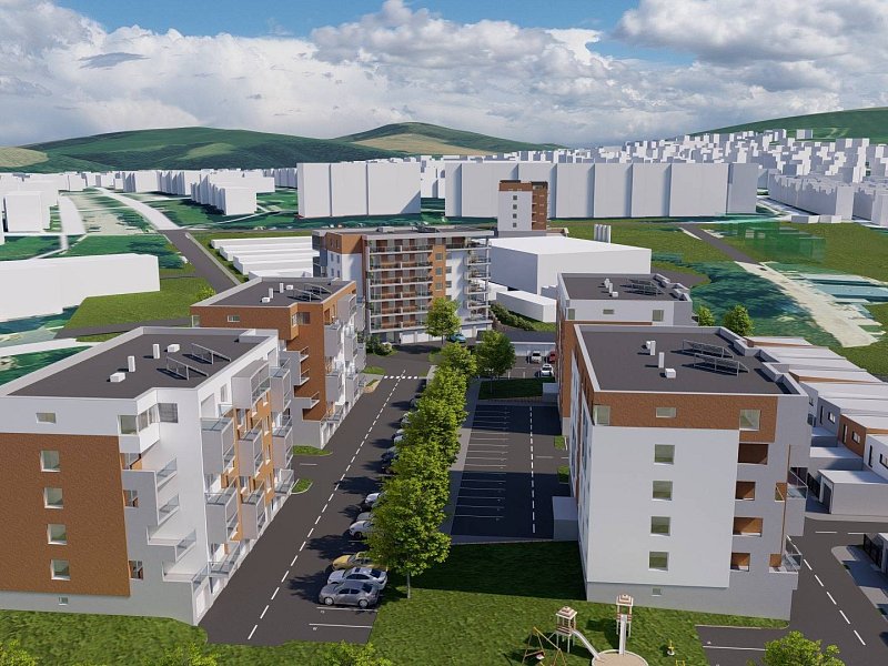 NAD KOVANCOM 4 IZBOVÝ BYT, 6.NP, 124,77m2;