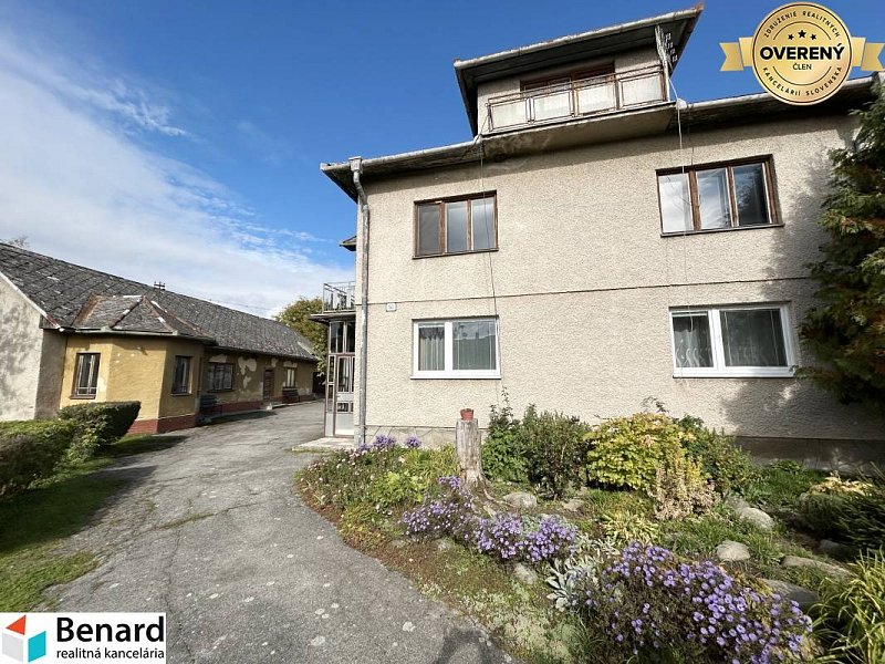 RODINNÝ DOM S VEĽKÝM POZEMKOM 3858m2, TULČÍK, OKR.PREŠOV