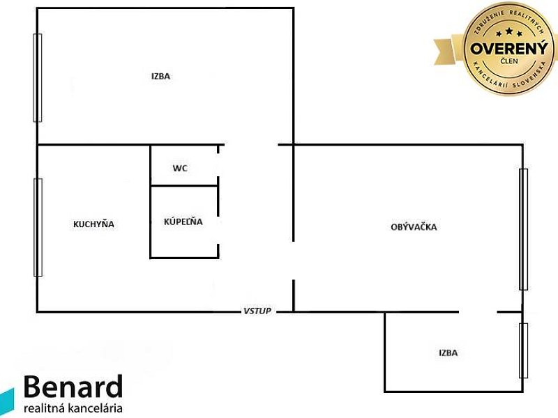 REZERVOVANÝ 2,5 IZBOVÝ BYT, 65 M2,PREŠOV,UL. FEDERÁTOV