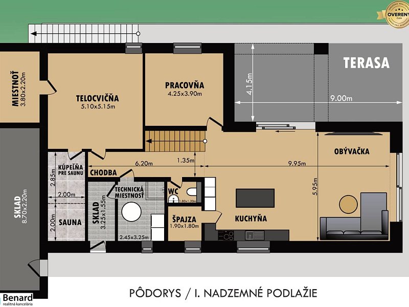 Na predaj luxusný rodinný dom na Šibeničnej hore
