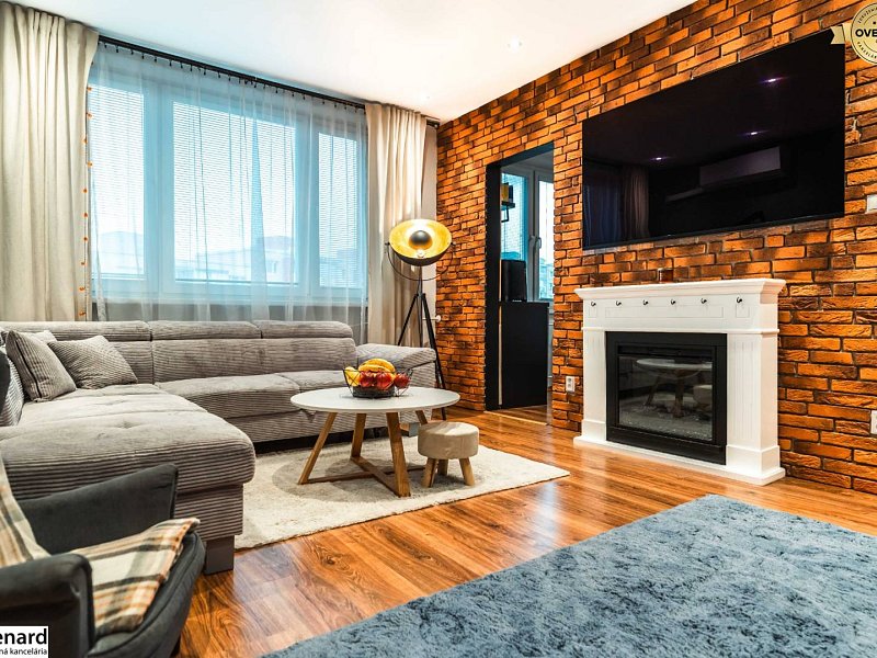 Na predaj štýlový 4 - izb. byt s top výhľadom na Furči 