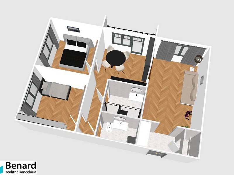 NADŠTANDARDNÝ 3 IZBOVÝ BYT, 72 M2 + BALKÓN, SÍDLISKO 3, PREŠOV