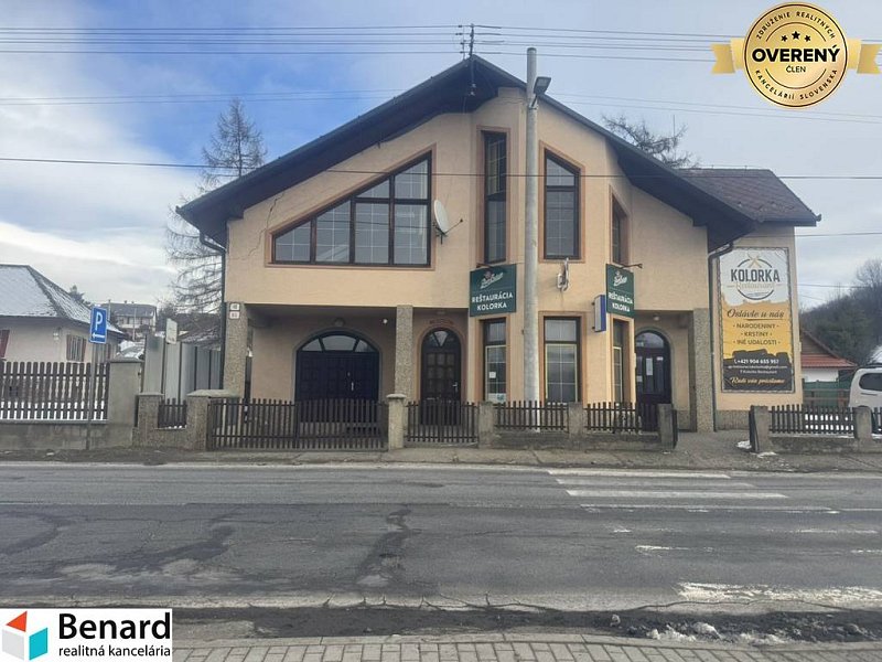 Prevádzková budova v obci Ľubotín na predaj 