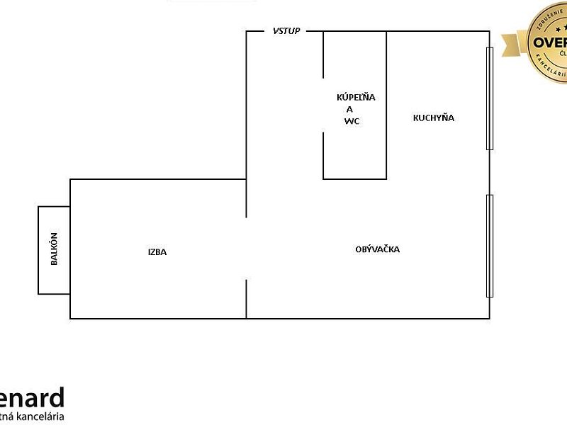NA PREDAJ 2 IZBOVÝ BYT, BALKÓN, PREŠOV, UL. PAVLOVIČOVO NÁMESTIE