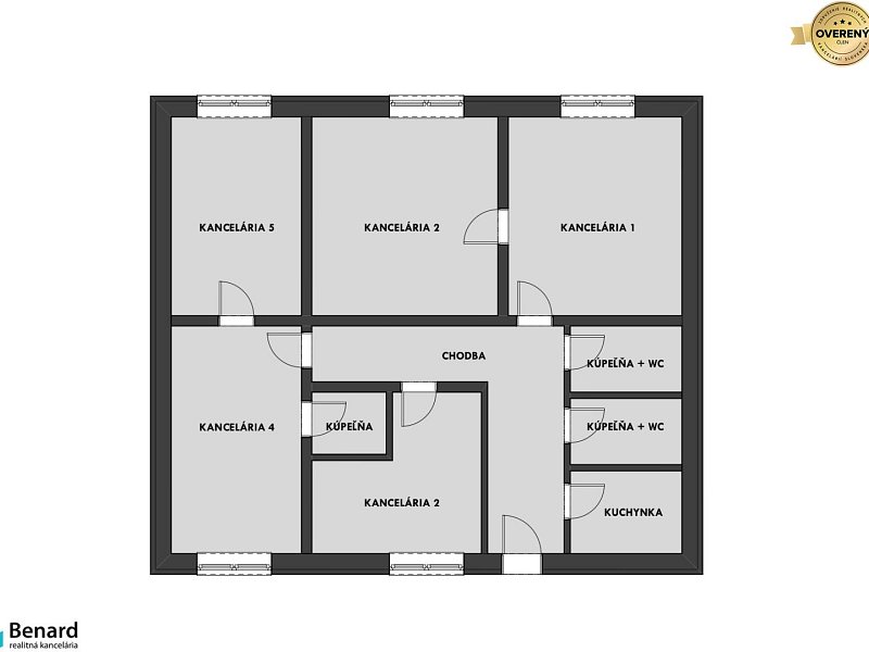 BUDOVA, OBJEKT NA PRENÁJOM, CENTRUM, GARBIARSKA UL.