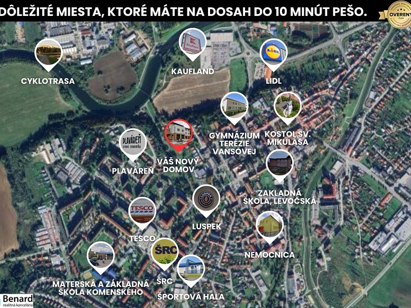 NOVOSTAVBA – 3-izbový byt v Starej Ľubovni