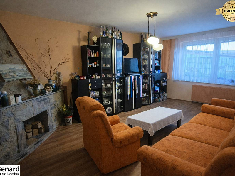 PRIESTRANNÝ 3 IZBOVÝ BYT, KUMBÁL, PÔVODNÝ STAV, 80m2;