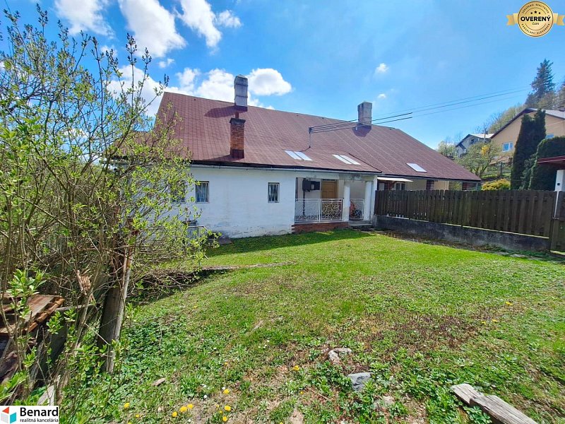 NA PREDAJ CHALUPA/RODINNÝ DOM, POZEMOK 15 ÁROV, GELNICA