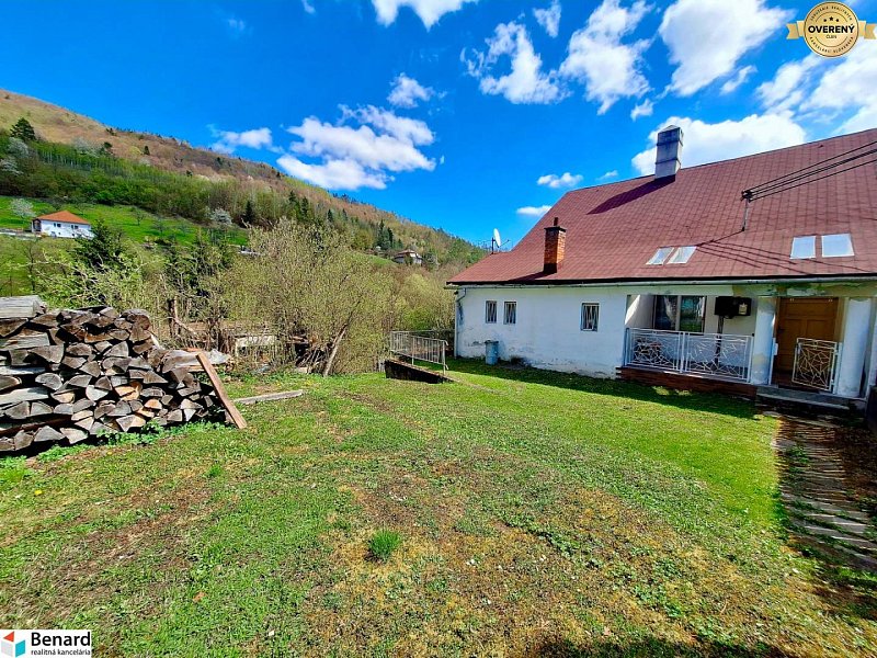 NA PREDAJ CHALUPA/RODINNÝ DOM, POZEMOK 15 ÁROV, GELNICA