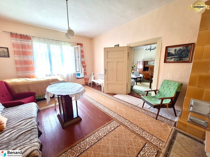 NA PREDAJ CHALUPA/RODINNÝ DOM, POZEMOK 15 ÁROV, GELNICA