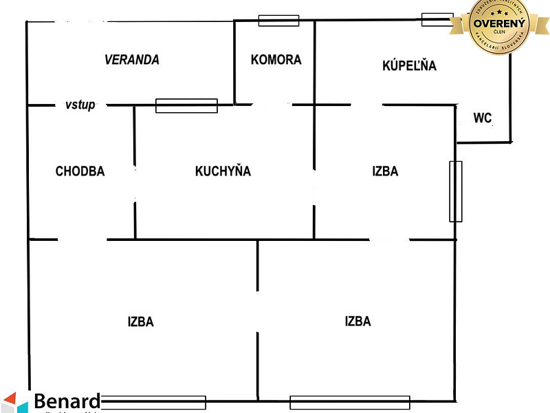 NA PREDAJ CHALUPA/RODINNÝ DOM, POZEMOK 15 ÁROV, GELNICA