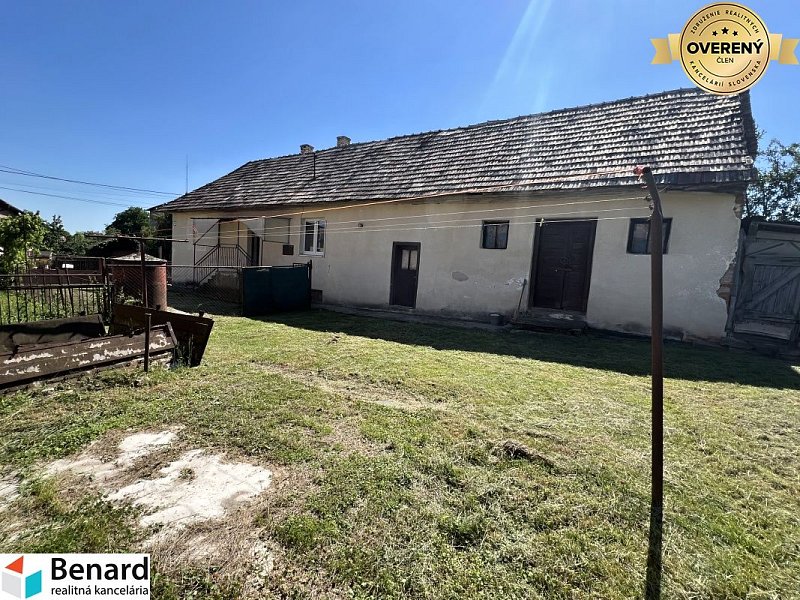 POZEMOK SO STARŠÍM RD, DRIENOV, UL. TEHELNÁ, 981 M2,