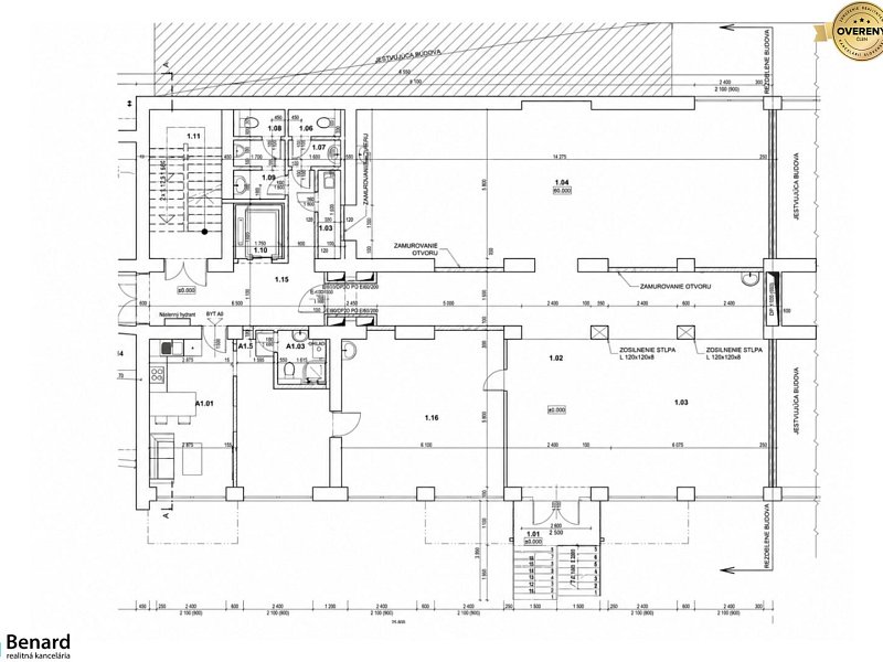 Na prenájom komerčný priestor 218 m² – Stará Ľubovňa