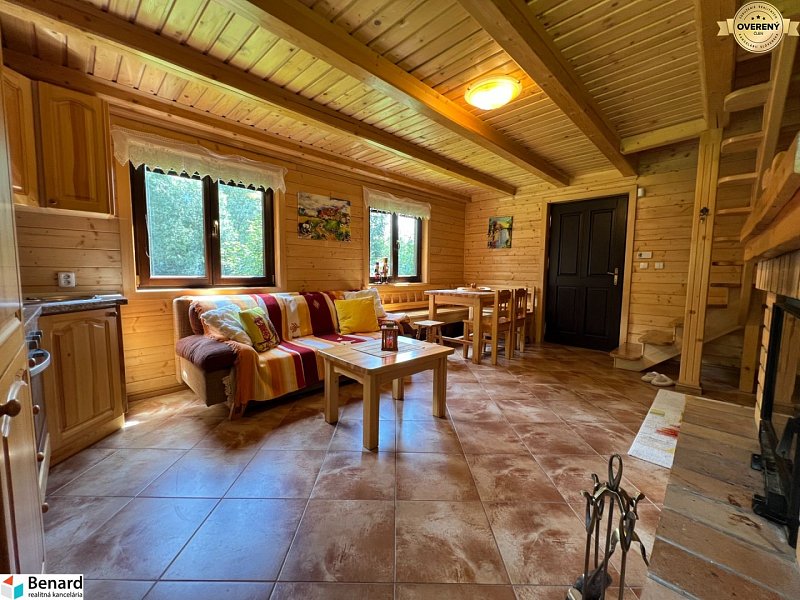 Výnimočná kompletne zariadená chata v Orlove na pozemku 995 m²