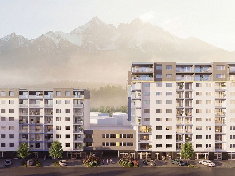 NA PREDAJ 2- izbový byt 2-I v CORRIB TOWER