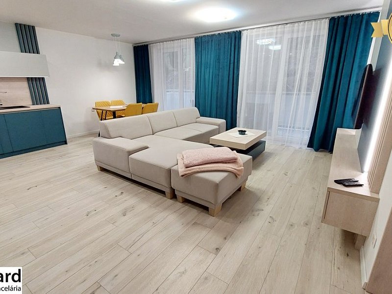 MODERNÝ, ZARIADENÝ 3 IZB. BYT na PRENÁJOM, ZA KALVÁRIOU, 2x PARKOVANIE