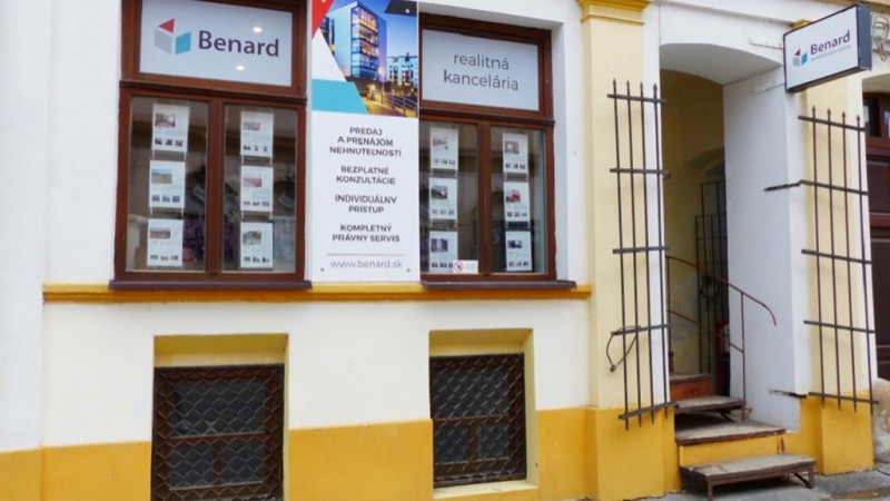Benard – TOP realitná kancelária v Prešove